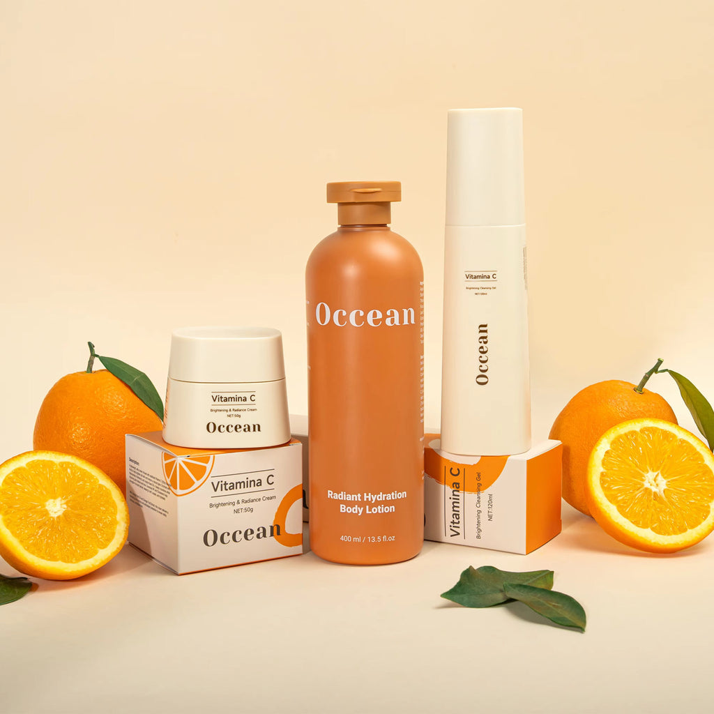 Kit de Radiância de Vitamina C — Limpe, Ilumine e Hidrate