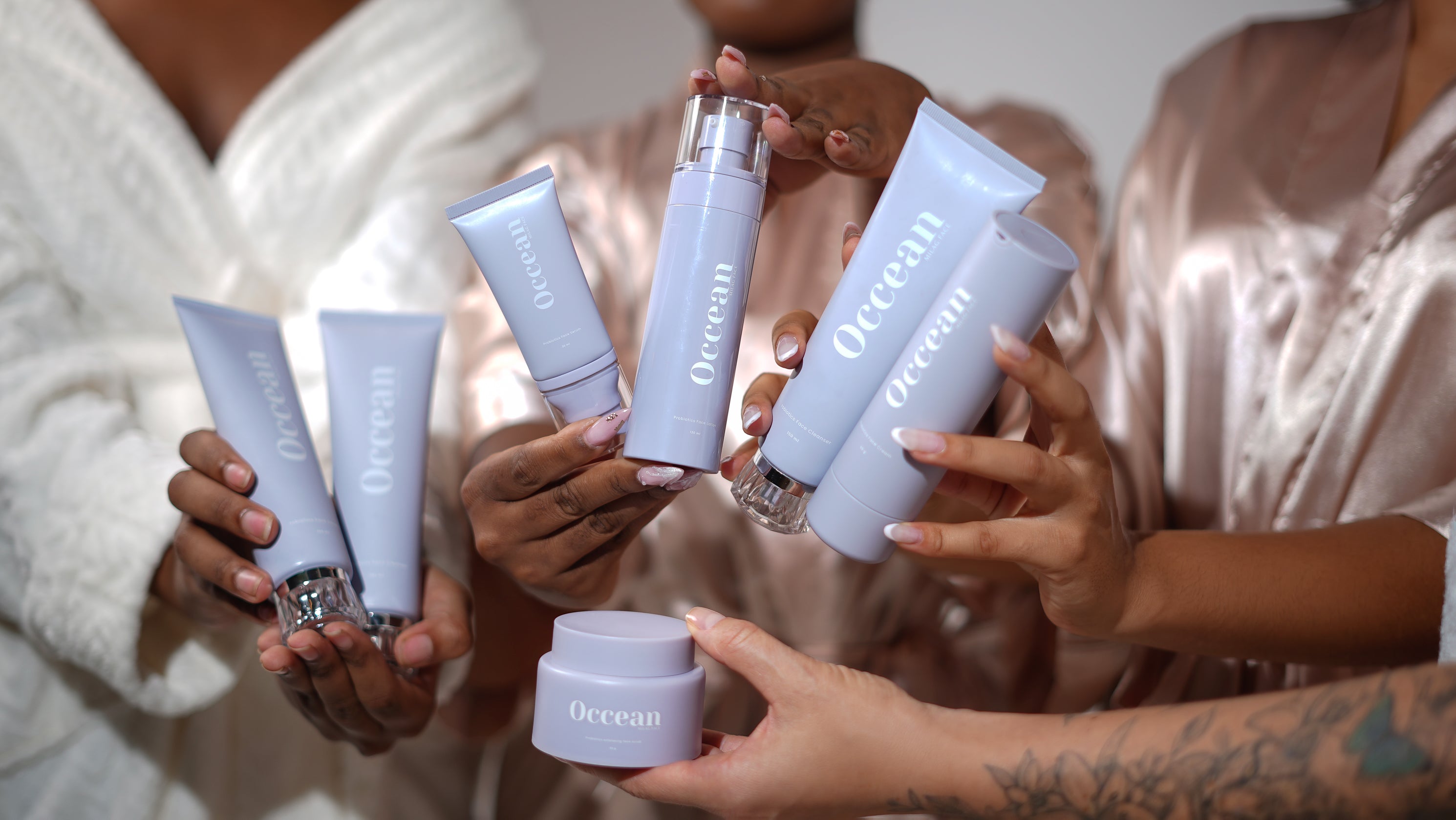 Kit de cuidados com a pele com probióticos (5 produtos)