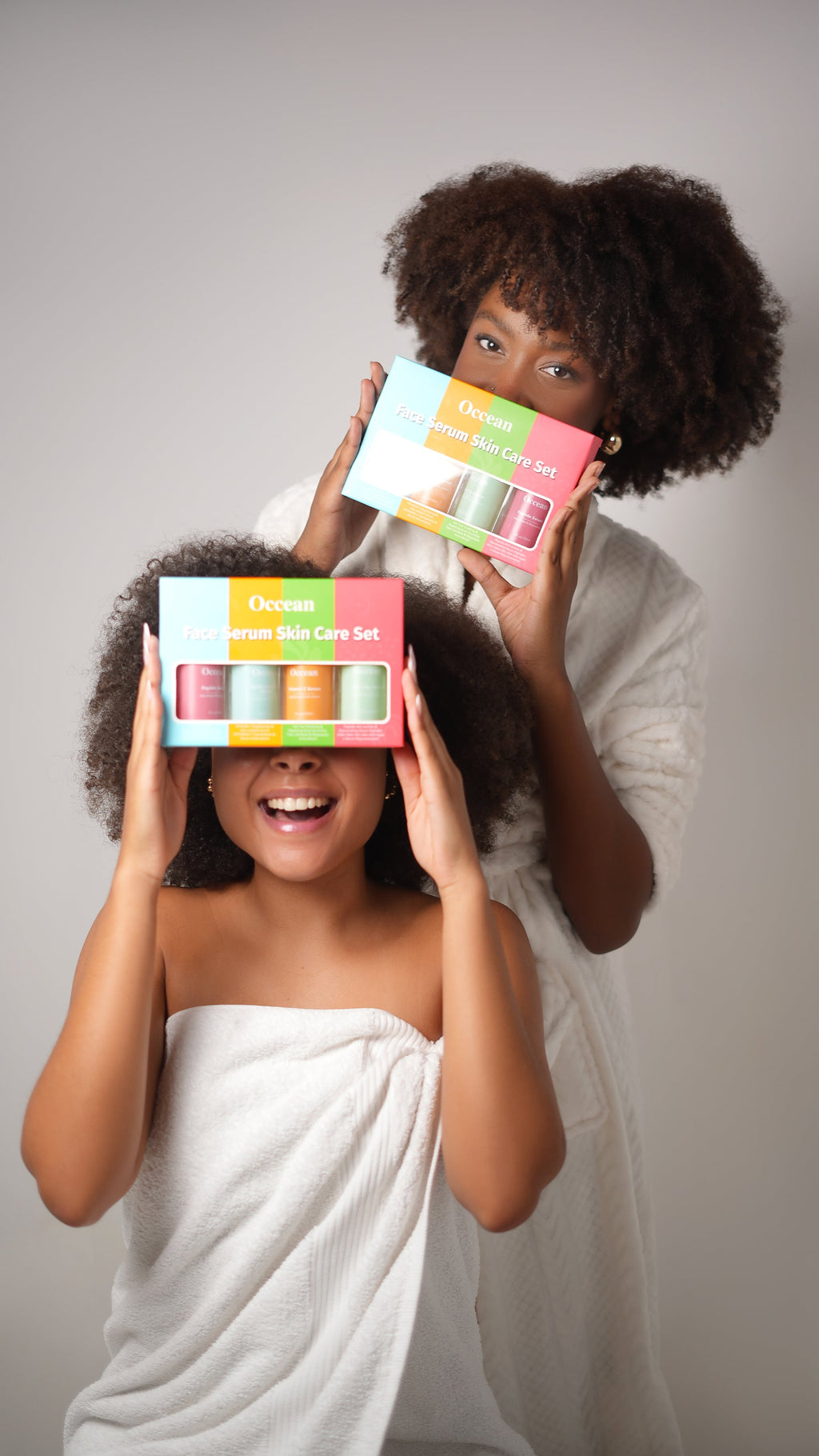 Conjunto de séruns com 4 tipos de séruns